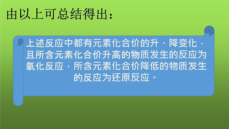 人教版（中职）化学通用类 3.1 氧化还原反应 课件05