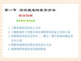 中职化学第2章 《溶液和弱电解质的解离平衡》课件