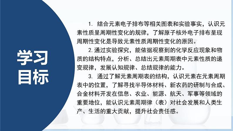 中职化学 高教版2021 农林牧渔类 同步课堂 主题一 第二节 元素周期律（课件）02