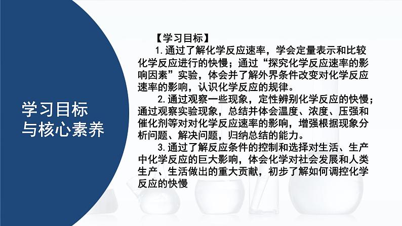 中职化学 高教版2021 农林牧渔类 同步课堂 主题二 第二讲 化学反应速率（课件）第2页