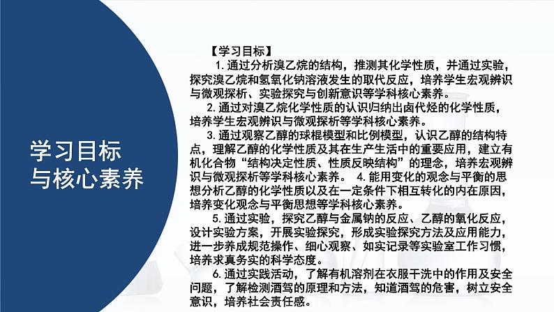 中职化学 高教版2021 农林牧渔类 同步课堂 主题五 第三节 生活中常见的烃的衍生物（第1课时）（课件）第2页