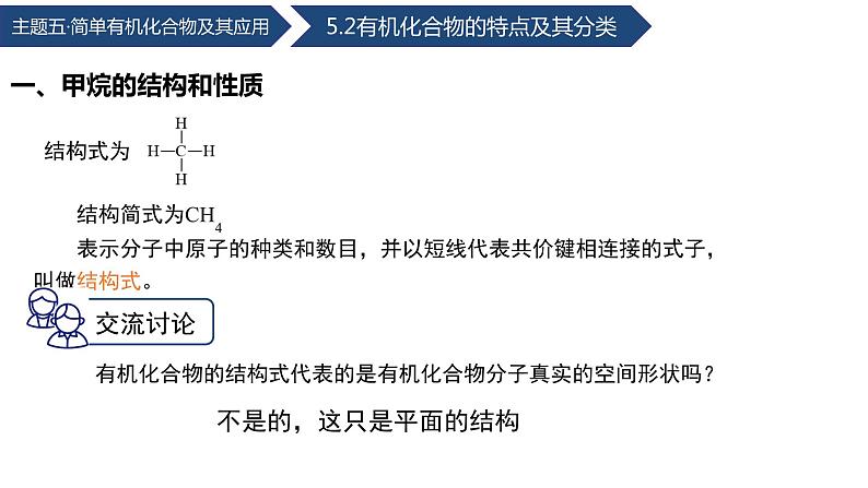 中职化学 高教版2021 农林牧渔类 同步课堂 主题五 第二节 简单的有机化合物——烃（第1课时）（课件）第7页