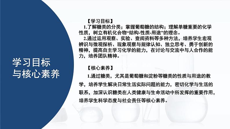 中职化学 高教版2021 农林牧渔类 同步课堂 主题六 第一节 糖类（课件）02