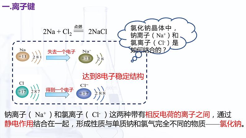 【中职专用】高中化学（高教版2021医药卫生类）1.3 化学键 课件+同步练习含解析卷05