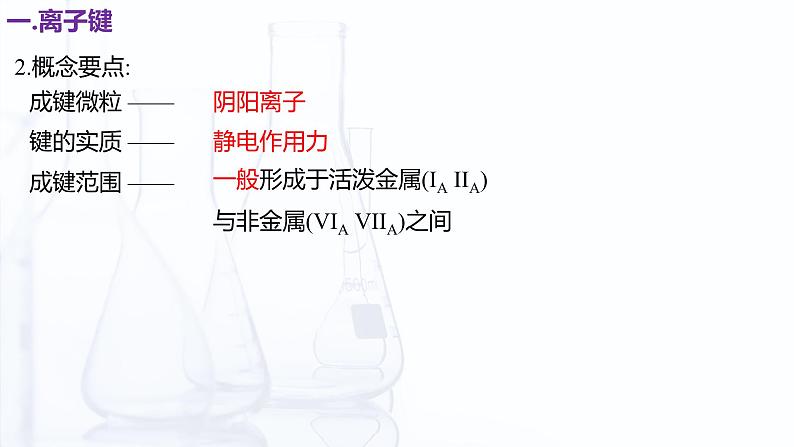 【中职专用】高中化学（高教版2021医药卫生类）1.3 化学键 课件+同步练习含解析卷08