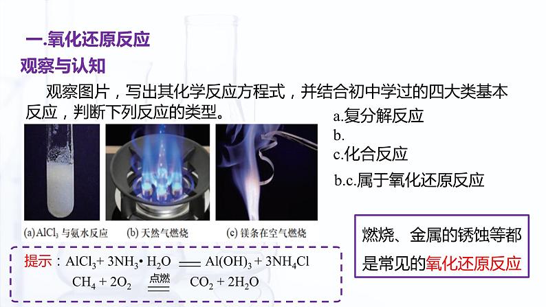 【中职专用】高中化学（高教版2021医药卫生类）2.1 氧化还原反应 课件+同步练习含解析卷05