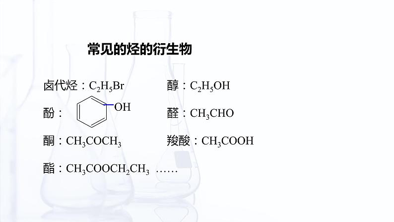 【中职专用】高中化学（高教版2021医药卫生类）5.3 烃的衍生物 课件+同步练习含解析卷05