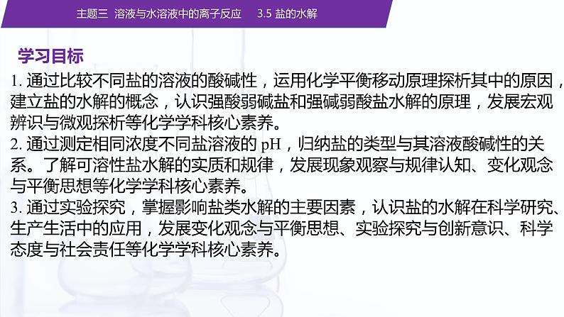 【中职专用】高中化学（高教版2021医药卫生类）3.5 盐的水解 课件+同步练习含解析卷02