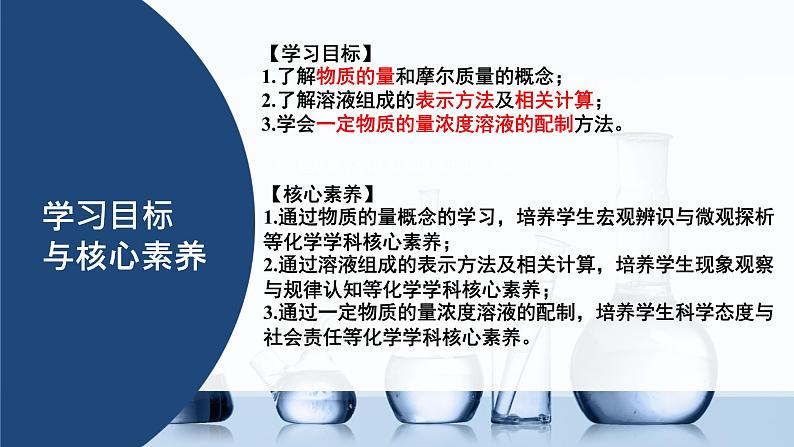 主题三 第一节 溶液组成的表示方法（课件）【中职专用】高中化学（高教版2021加工制造类）第2页