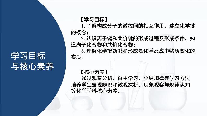 主题一 第三节 化学键【中职专用】高中化学（高教版2021加工制造类）  课件+同步练习含解析卷02