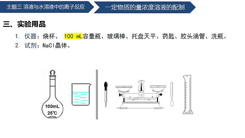 主题三 学生实验一 实验二 实验三（课件）【中职专用】高中化学（高教版2021加工制造类）05