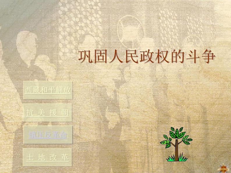 第一章第二节 巩固人民政权的斗争（课件）-【中职】高一历史同步课件（人教版·全一册）第2页