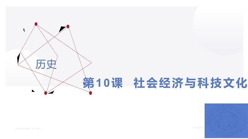 第10课 社会经济与科技文化【中职历史课件】01