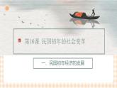 第16课  民国初年的社会变革（教学课件）-【中职专用】《中国历史》同步教学优质课件（高教版·全一册）