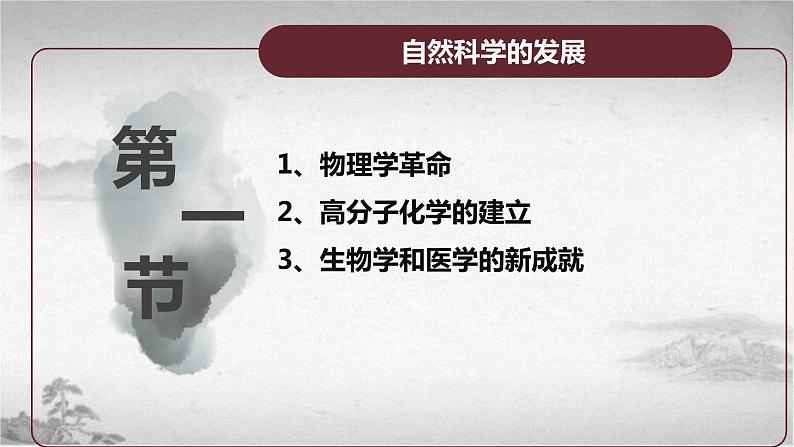 【中职专用】《世界历史》（人教版全一册） 世界现代史第二章第一、二节  自然科学的发展；文学和艺术（课件）04