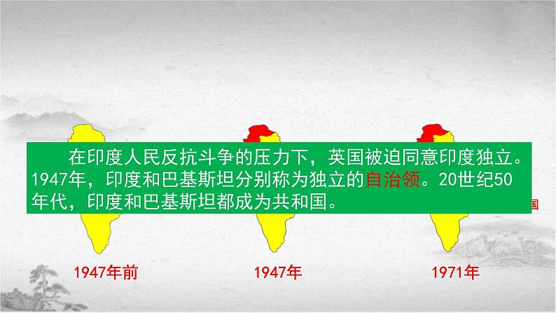 【中职专用】《世界历史》（人教版全一册） 世界现代史第三章第四、五节  殖民体系的崩溃和第三世界的兴起；东欧剧变、苏联解体和世界局势的变化（课件）08