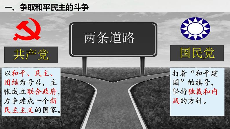 中职历史 基础模块 中国历史 第二十四课  人民解放战争 （课件+教案）04