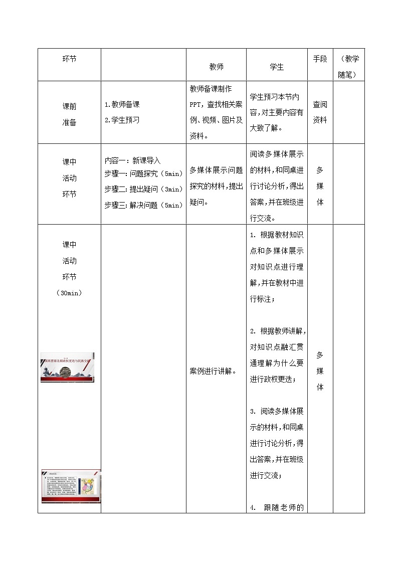 部编高教版2023 中职历史 第6课 《三国两晋南北朝政权更迭与民族交融》教案03