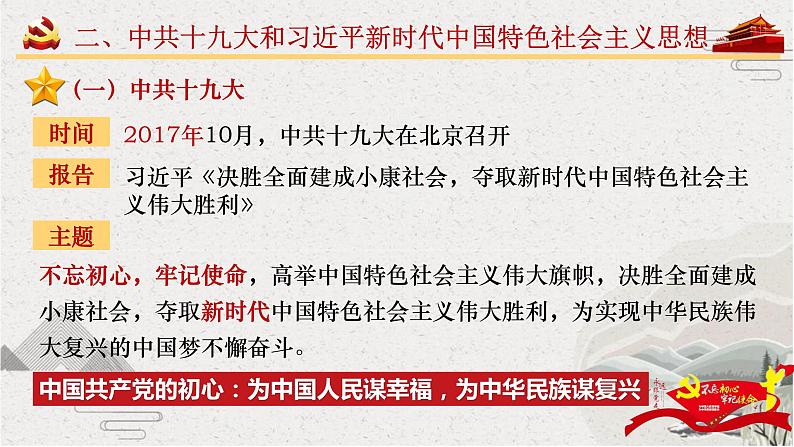 【2023部编高教版】中职历史 基础模块 中国历史 第30课 中国特色社会主义新时代和全面建成小康社会（一） （课件+教案+同步练习含解析）08