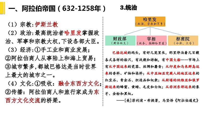 第4课 中古时期的亚洲（新教材课件）-【中职专用】《世界历史》同步精品课堂（高教版2023•基础模块）07