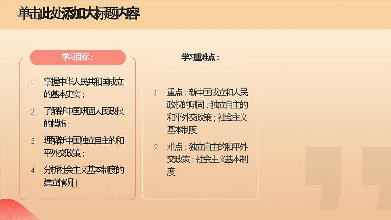 第25课 中华人民共和国的成立和社会主义制度的建立 课件 中职高一上学期高教版（2023）中国历史全一册第2页