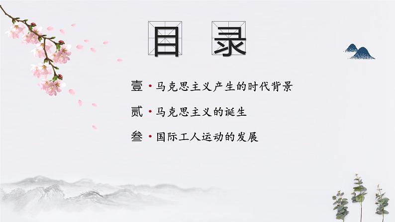 第10课_马克思主义的诞生和国际工人运动的发展【课件】02