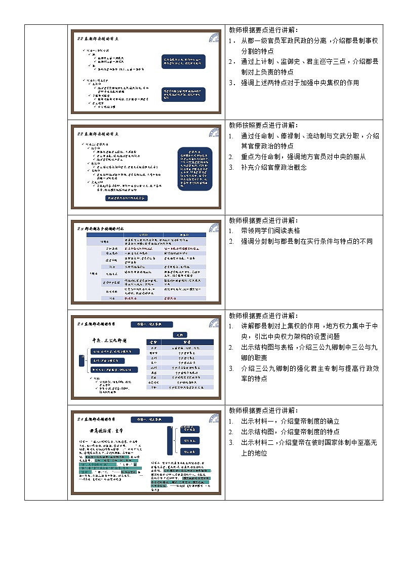 第3课 秦朝统一多民族封建国家的建立【教学设计】--中职高一上学期高教版（2023）中国历史全一册03