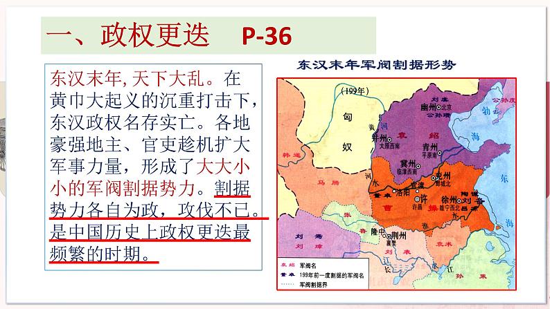 【部编高教版中职历史】中国历史  第6课 三国两晋南北朝政权更迭与民族交融 课件第6页