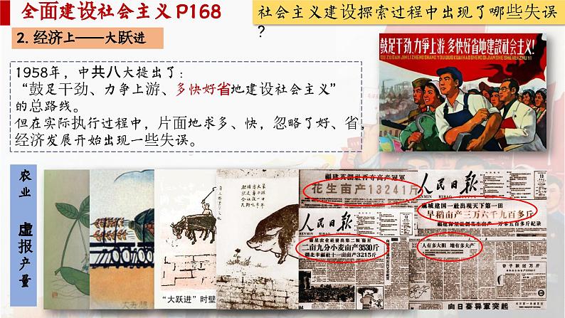 【特色课件】中职历史部编高教版2023中国历史第26课《社会主义建设在探索中曲折发展》课件ppt第5页