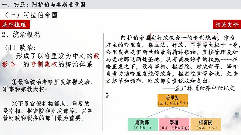 第4课 中古时期的亚洲 课件  26页第6页