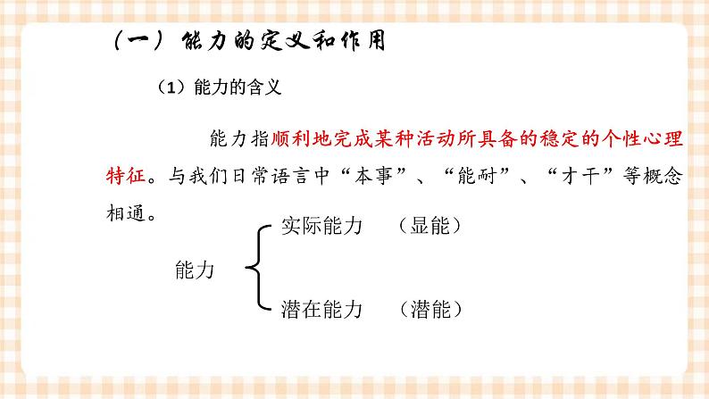 2.3 能力及其提高 课件- 中职高教版职业生涯规划04