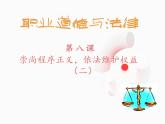 【中职专用】高中思想政治 高教版 《职业道德与法律》  8.2 依法维护权益 课件