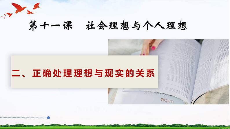 【中职专用】 思想政治 高教版·第五版《哲学与人生》 11.2正确处理理想与现实的关系课件PPT03