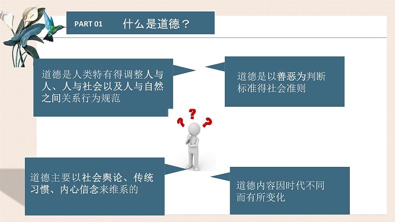 【中职专用】高中思想政治 高教版《职业道德与法律》 第三课+感受道德之美+课件06