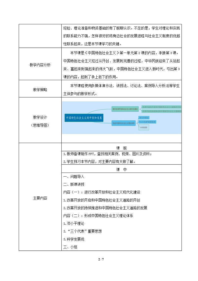【2023年部编高教版】中职思想政治 中国特色社会主义 第2讲 中国社会主义的开创和发展-（课件+教案）02