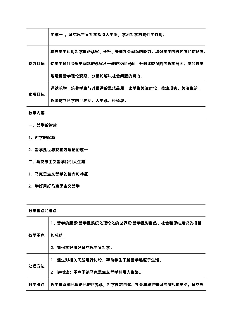 第一课时代精神的精华教案02
