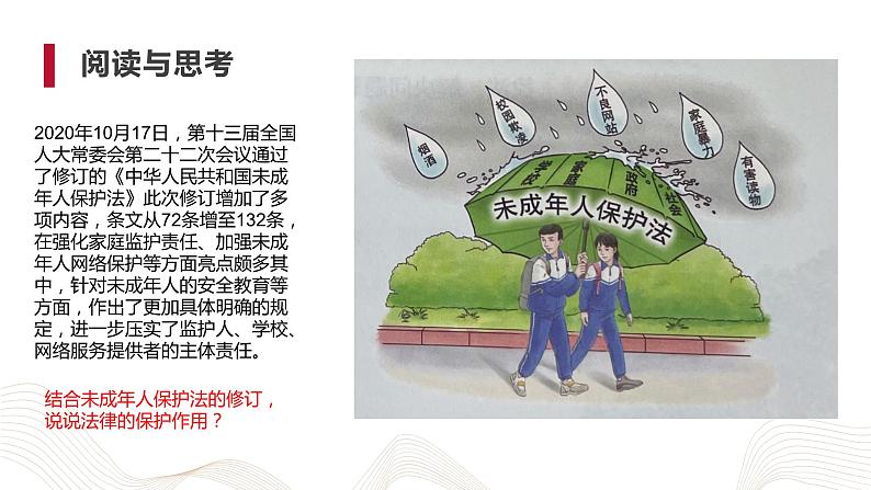 部编高教版2023 中职思想政治 职业道德与法治 第11课 养成遵纪守法好习惯 课件04