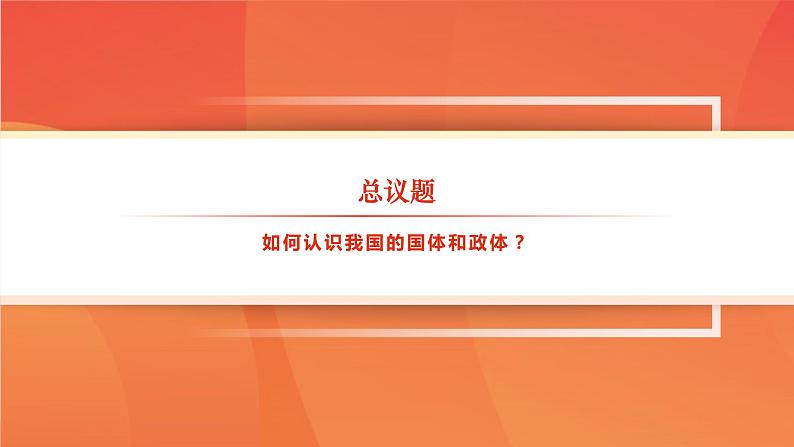 部编高教版2023 中职政治 中国特色社会主义第8课第1框课件《我国的国体与政体》课件03