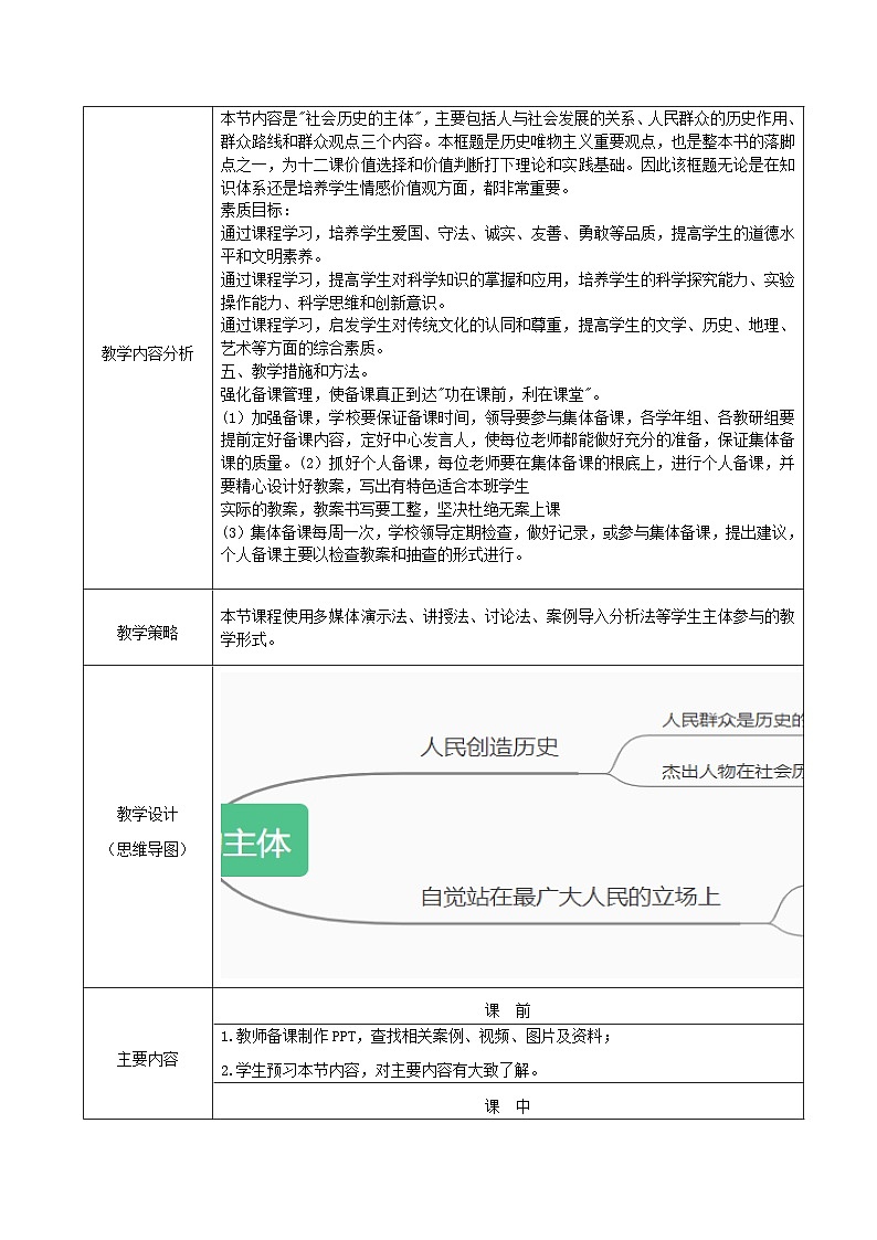 部编高教版2023 中职哲学与人生 第11课 《社会历史的主体》课件＋教案02