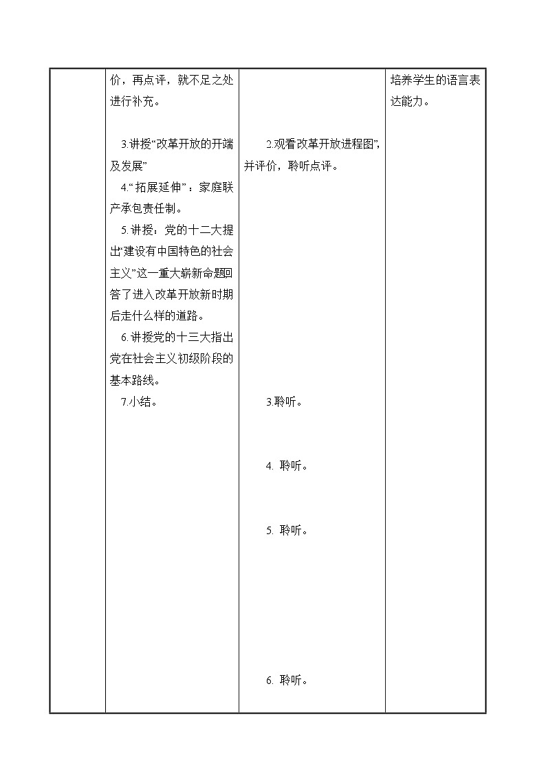【2023年部编高教版】中职思想政治 中国特色社会主义 第2讲 中国特色社会主义的开创和发展（课件+教案+导学案+同步练习含解析+视频素材）03