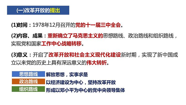 部编版中职一年级上册第二课《中国特色社会主义的开创和发展》PPT课件06