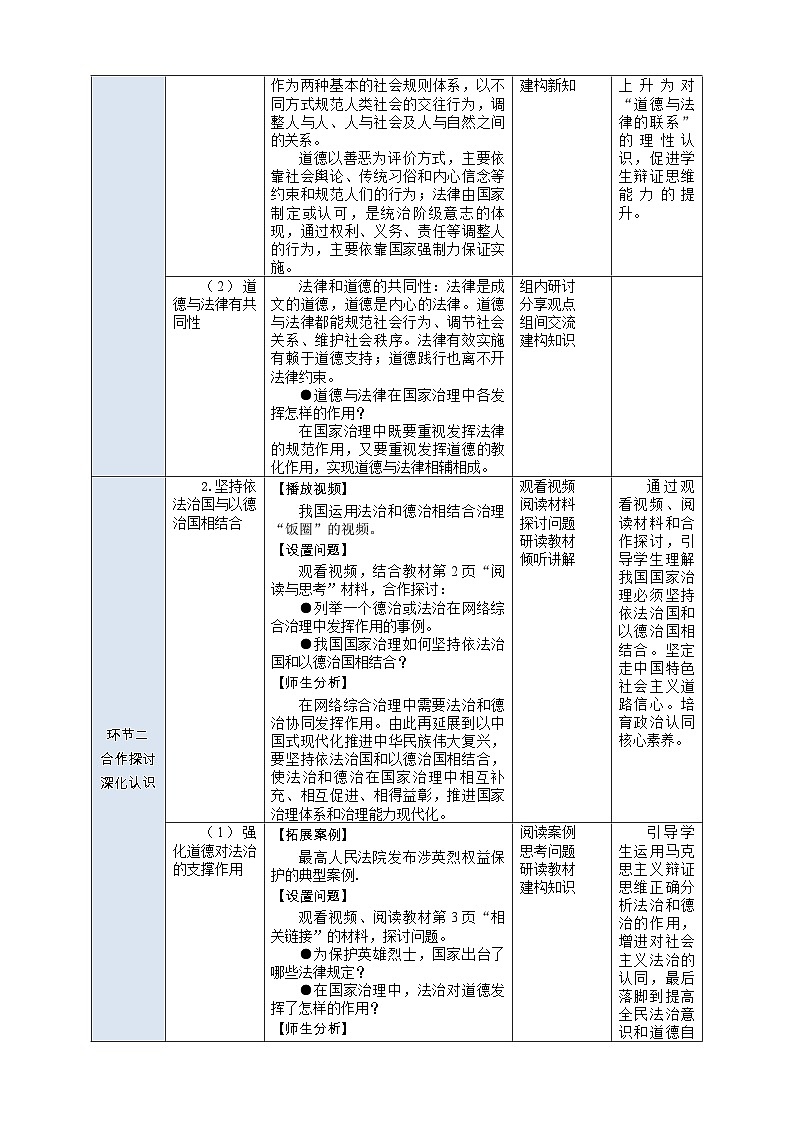 部编高教版2023 中职职业道德与法治 《导言》教案03