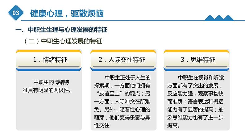 2.3健康心理，驱散烦恼（课件）-《心理健康与职业生涯》同步教学（江苏大学出版社）07