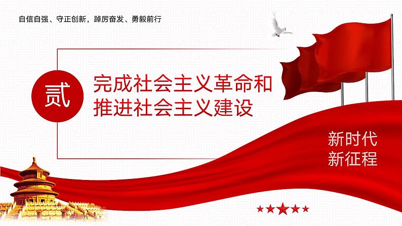 【同步课件】中职思想政治 中国特色社会主义 第一课 社会主义在中国的确立与探索 课件1.204