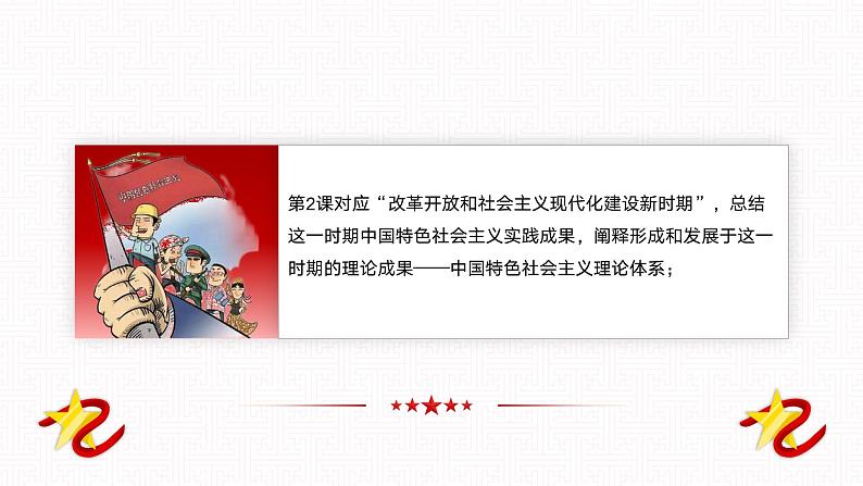 【单元导读课件】中职思想政治 中国特色社会主义 第一单元 中国特色社会主义的开创、坚持、捍卫、发展 单元导读课件06