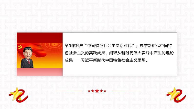 【单元导读课件】中职思想政治 中国特色社会主义 第一单元 中国特色社会主义的开创、坚持、捍卫、发展 单元导读课件07