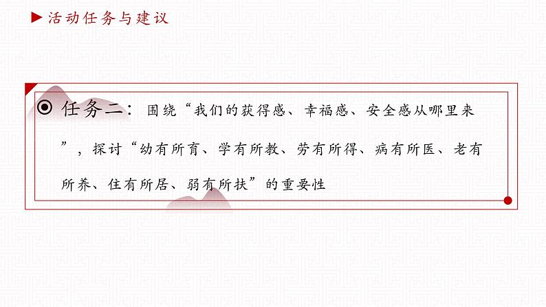 【同步课件】中职思想政治 中国特色社会主义 第五单元 中国特色社会主义社会建设 学以致用课件07