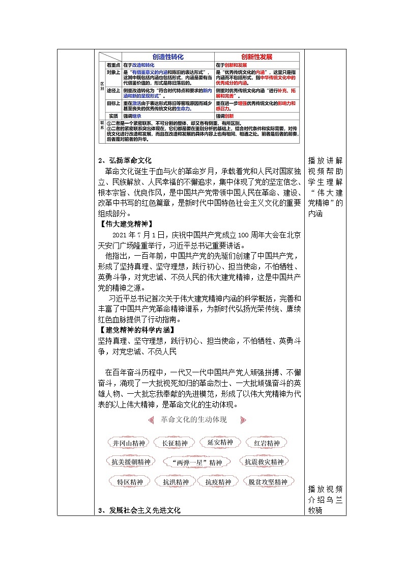 第10课 文化自信与文明交流互鉴 教案03