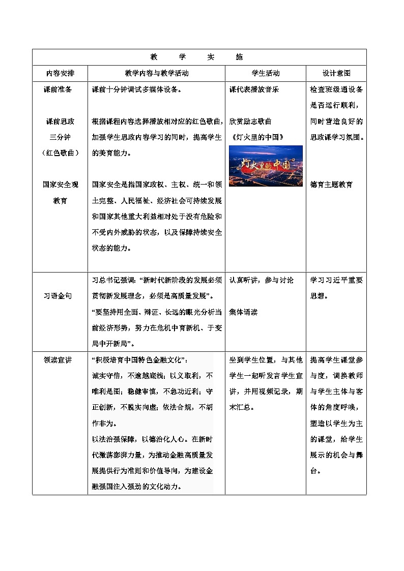 第五课 推动高质量发展（教案）-【中职专用】2024-2025学年中职思想政治《中国特色社会主义》第2页