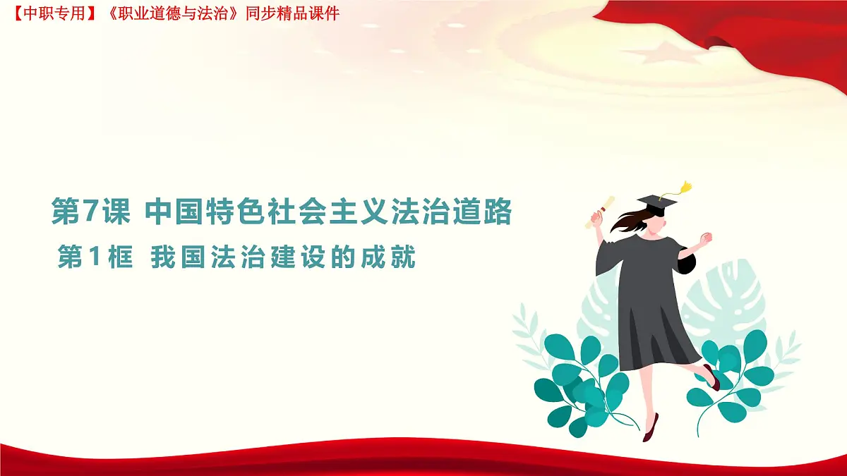 第7课 中国特色社会主义法治道路第2页